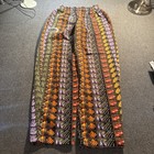 Vintage Unisex Chefwear 100  Cotton Vegetable Novelty Print Pants Medium 