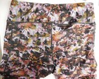 Pro Player Work Out Yoga Exercise Leggings Size L Purple Black Brown Wicking