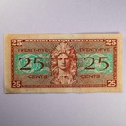 Series 521 Military Payment Certificate 25 Cents  Xf Condition  Crisp N1