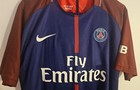 Nike Paris Saint-germain Mens Fly Emirates Soccer Jersey Size Xl Fits Like Lrg