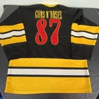 Guns N  Roses Appetite For Destruction Hockey Jersey  87 Men s M 2012 Excellent