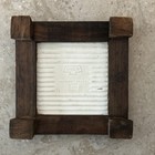 Orion Monterrey Mexican Decorative Tile Trivet With Wooden Frame