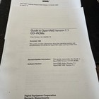 Digital Openvms Qvms Alpha V7 1 Cdrom Kit Read Description