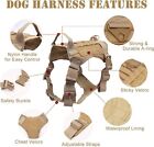 Tactical Dog Vest Us Working Dog Military Harness With Handle No-pull Large
