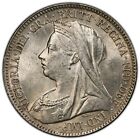 Great Britain  1894 Sixpence Pcgs Ms63              Key Date  Lowest Mintage Of Series