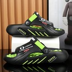 Men Slippers Summer Soft-soled Platform Slides Sandals Indoor Outdoor Walking