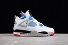 Jordan 4  what The  Mid Top Retro Men s White Basketball Sneakera Shoes