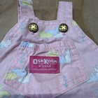 Rare Vintage Oshkosh Bgosh Romper 12 Months Easter Bunny Print Made In Usa