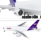 Fedex Express Airbus A380-800 N380fe Desk Display Jet Model 1 200 Az Airplane