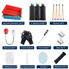 Darkroom Developing Film Trays Dishes Bottles Kit For B w Color Photo Processing
