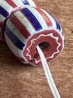Strand Of Rare Antique 5-layer Chevron Venetian African Glass Trade Beads