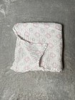 Hb Hudson Baby Pink White Gray Medallion Damask Baby Swaddle Blanket Soft Muslin