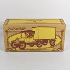 2003 Ertl Collectibles Red 1918 Ford Cab And Trailer Die-cast Metal Coin Bank
