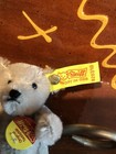 Vintage Nos Steiff Original Teddy Bear Gray Limited 0207 10 Mini 3 7 8    Jointed