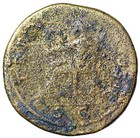 Trajan Ae Sestertius  portrait   Pax Seated  98-99 Ad Budget