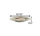 Limoges Small Dessert Plate 6 5 Set Of 4 Floral Design Vintage French Collection