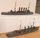 Navis 1 1250 Lot Ijn Cruisers Russo Japanese Ww1 Tone   Soja Pre Dreadnought 