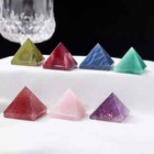 Natural Quartz Crystal Point Tower Chakra Healing Energy Stone Gemstone Pyramid