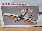 Hobbico Superstar 40 Trainer Arf Rc Airplane Kit Wood Nitro glow Monokote