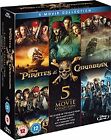 Pirates Of The Caribbean - Complete Collection  blu-ray 