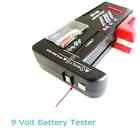 Battery Tester Checker Universal For Aa Aaa C D 9v 1 5v Button Cell Batteries
