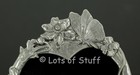 Elias Heart Fine Pewter Frame 1986 Sn 925 Usa 1784 Butterfly   Flowers