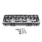 2x Complete Aluminum Cylinder Heads For Sbc Chevy 350 190cc 64cc 2 02 1 60 Angle