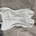 Marry Widow Vintage 50-60   s White  Strapless Corset 33b