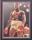 Muhammad Ali Signed Framed 9x12 Magazine Photo Beckett Bas