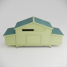 Outdoor Wooden Large Chicken Coop 11 12ft   Hen House Poultry Hutch Cage Nest Box