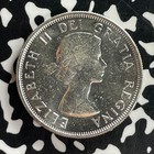 1956 Canada 50 Cents Lot t7482 Silver  High Grade  Beautiful 