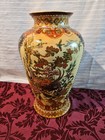Beautiful Handpainted Chinese Vase 12  Tall  Original And Extremely Beautiful  