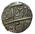 Mughals Akbar Ahmedabad Mint 1 Rupee Rare Silver Coin