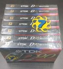 Tdk D90 Iec I type I High Output 90 Min Cassettes Tapes 7-pack