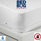 Bedbug   Waterproof Mattress Encasement Zippered Hypoallergenic Protector Cover