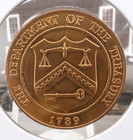 U s  Bronze Medal - Denver Colorado Mint Department Of The Treasury Sp3377