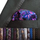 15 Pcs Pocket Squares Sets For Manassorted Colors Men Suit Pocket Square Hand