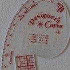 Designer s Curve B-oleyar French hip Curve Ruler Sewing Measuring Tool Plastic