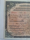 1926 Prescription Blank National Prohibition Act Certificate 