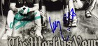 Motorhead Autographed Signed World Is Your Promo Photo Lemmy Mikkey   Campbell