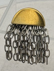 Rare  Tane 20 Chains Sterling Silver Modernist Dangle Earrings Tiffany Of Mexico