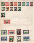 Rhodesia Mainly Used Kgv qe11 Collection On Two Double-side Album Leaves