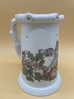 Game Stein Tankard Vtg Nude-drinking 3d Art Relief Image Lithophane Ms German