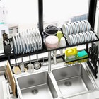Xxl Over Sink Dish Drying Rack Kitchen Storage Organizer Holders With 7 Holders