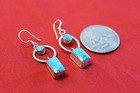 D2 Hand Crafted Sterling Silver  925 Tibetan Earring Made In Nepal