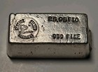 Seaside Silver Recovery 25 95 Fto Vintage Silver Ingot Strong Stamping Bar