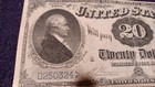 1880 Hamilton  20 Legal Tender Twenty Dollars Mcclung Vernon Very Fine