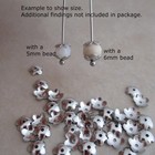 50 Stainless Steel Bead Caps 5 5mm 5 Petal Cap