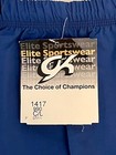 Gk Navy Unisex Child Large Nylon Jeweled Gymnast Red Star Athletic Shorts  Sz Cl