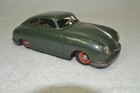 Jnf Porsche  Tin Windup Toy Car  U s  Zone Germany  Working  Nice